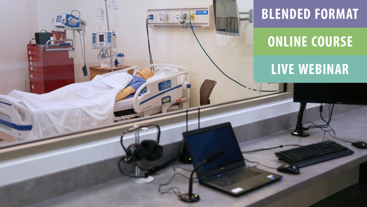 Simulation Instructor Workshop - Online Learning Portion of the Blended Learning Program (combined with Webex)