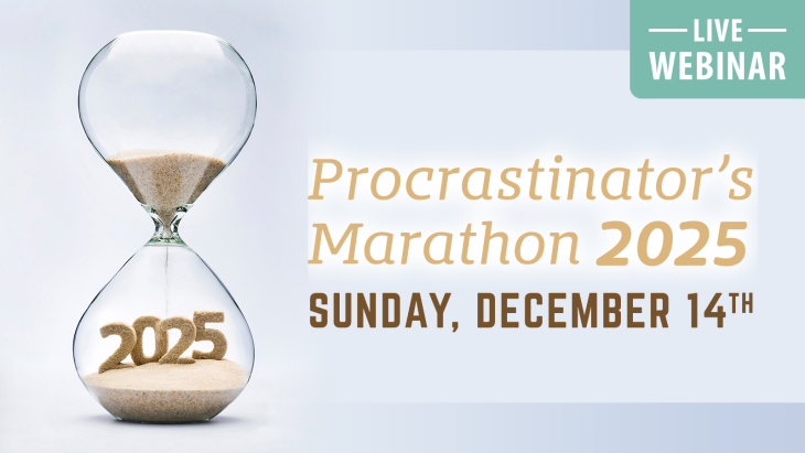 Procrastinator's Marathon 2025 Virtual Program for Pharmacists and Pharmacy Technicians