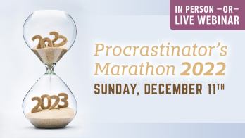 Procrastinator's Marathon 2022 Hybrid Program for Pharmacists and Pharmacy Technicians