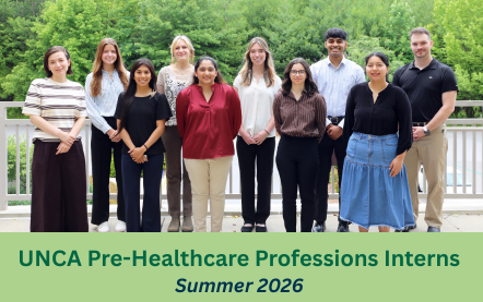 UNCA/MAHEC summer internships help prepare WNC’s next generation of healthcare leaders